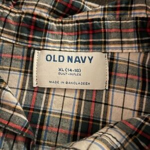 Old Navy Multicolor Plaid Shirt